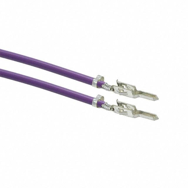 0039000040-03-V4-D 3" PRE-CRIMP A2015 VIOLET