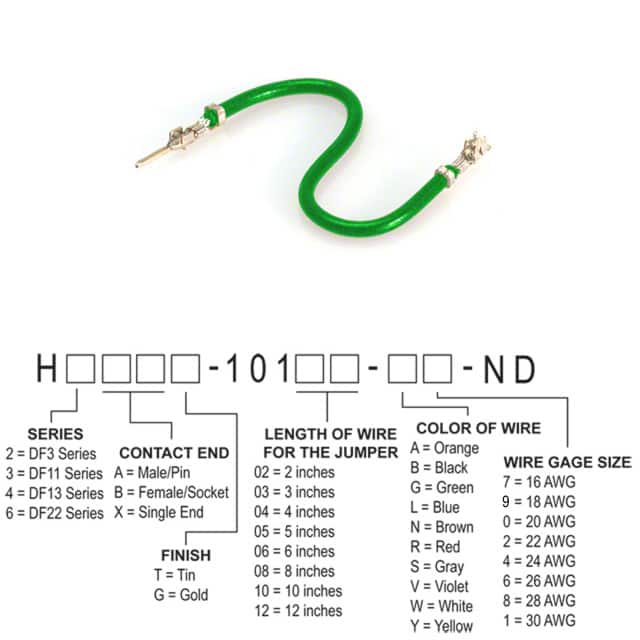 H2ABT-10102-G6 JUMPER-H1502TR/A3049G/H1500TR 2"
