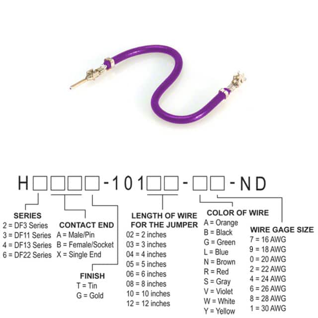 H2ABT-10110-V6 JUMPER-H1502TR/A3049V/H1500TR10"