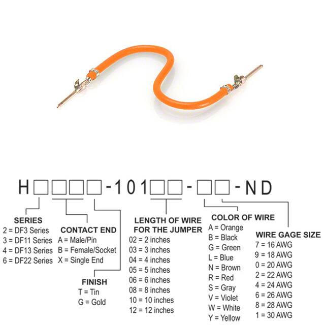 H3AAT-10102-A8 JUMPER-H1506TR/A3048A/H1506TR 2"