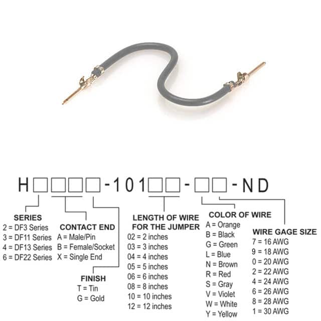 H3AAT-10105-S8 JUMPER-H1506TR/A3048S/H1506TR 5"