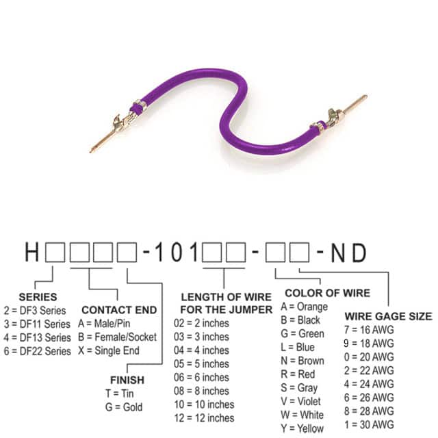 H3AAT-10102-V8 JUMPER-H1506TR/A3048V/H1506TR 2"