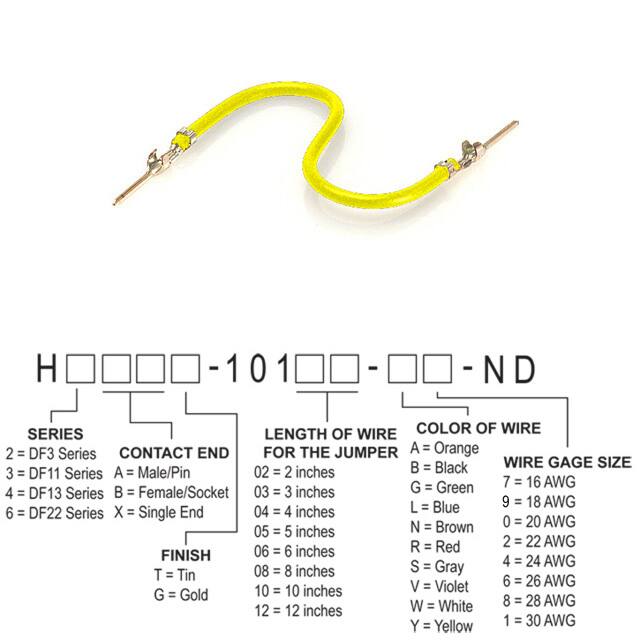 H3AAT-10102-Y8 JUMPER-H1506TR/A3048Y/H1506TR 2"