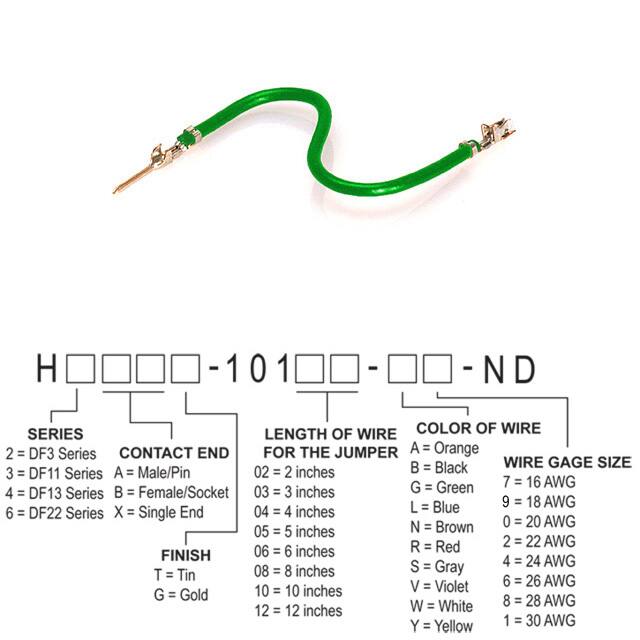 H3ABT-10104-G8 JUMPER-H1506TR/A3048G/H1504TR 4"