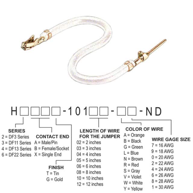 H3ABT-10112-W8 JUMPER-H1506TR/A3048W/H1504TR12"