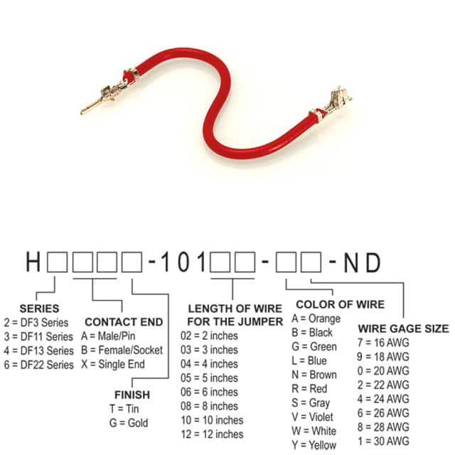 H2ABT-10112-R8 JUMPER-H1502TR/A3048R/H1500TR12"