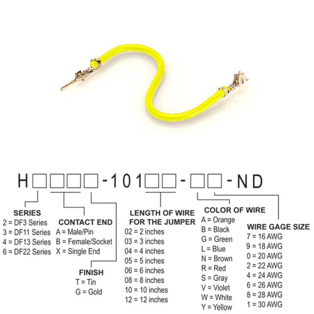 H2ABT-10112-Y8 JUMPER-H1502TR/A3048Y/H1500TR12"