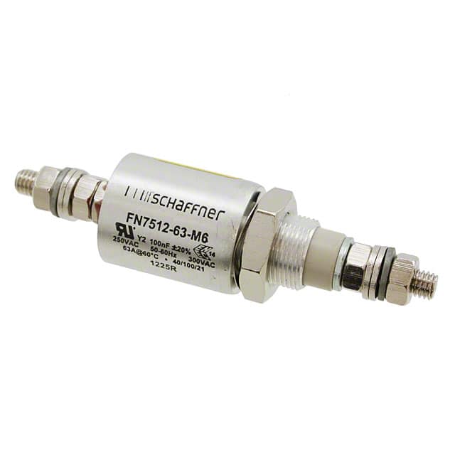 FN7512-63-M6 CAP FEEDTHRU 0.1UF 20% 1KV AXIAL