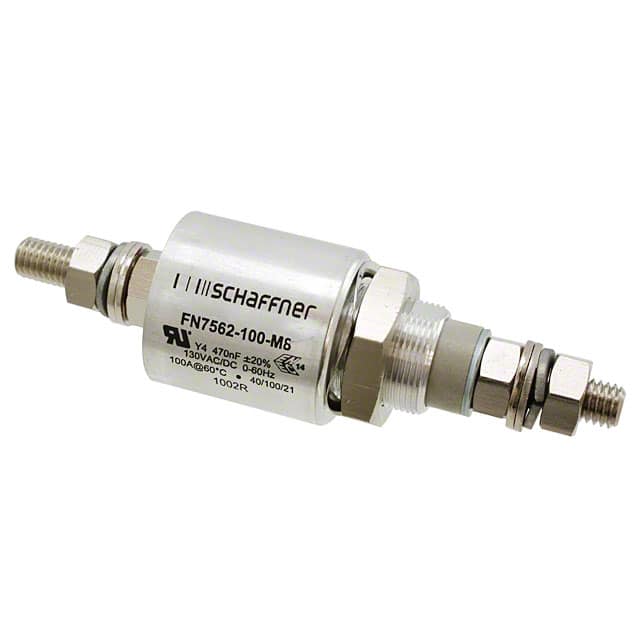 FN7562-100-M8 CAP FEEDTHRU 0.47UF 650V AXIAL