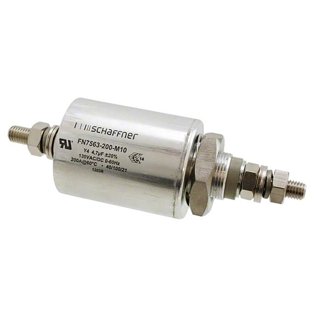 FN7563-200-M10 CAP FEEDTHRU 4.7UF 650V AXIAL