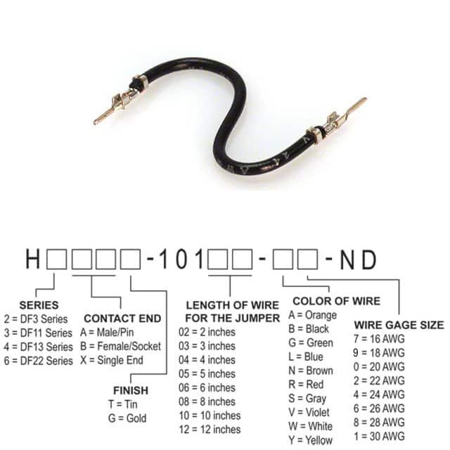 H2AAT-10103-B4 JUMPER-H1502TR/A2015B/H1502TR 3"
