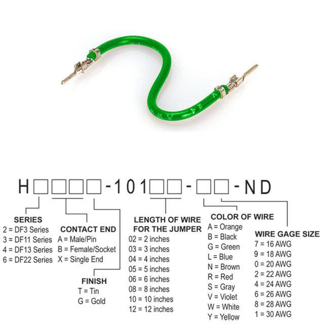 H2AAT-10102-G4 JUMPER-H1502TR/A2015G/H1502TR 2"