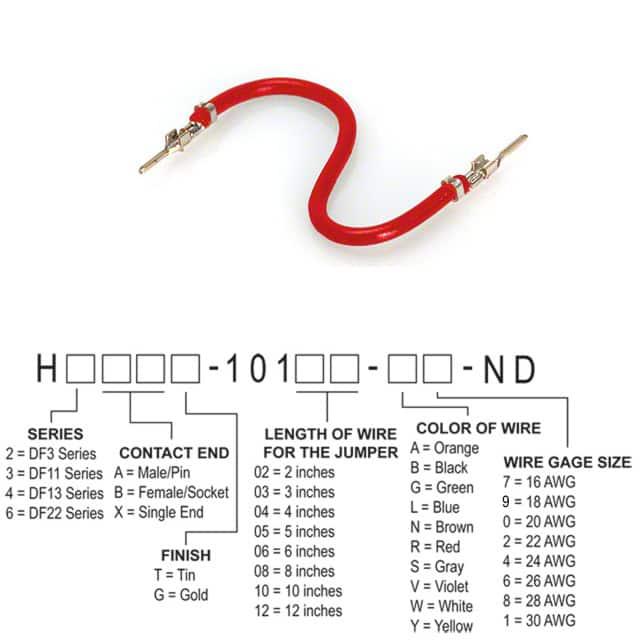 H2AAT-10103-R4 JUMPER-H1502TR/A2015R/H1502TR 3"