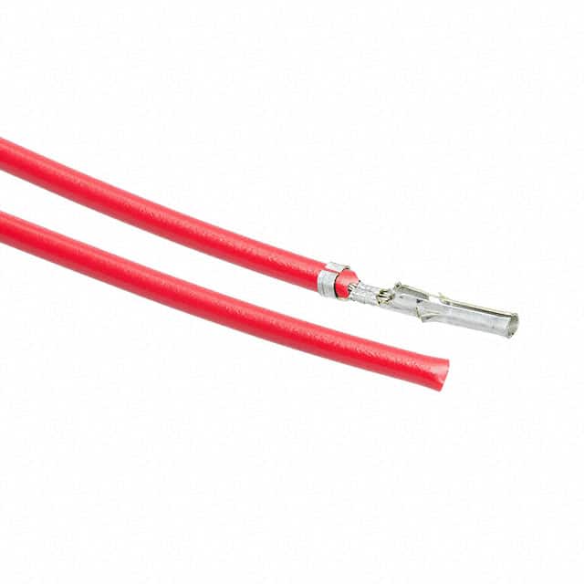 0002061101-06-R9 6" PRE-CRIMP A2103 RED