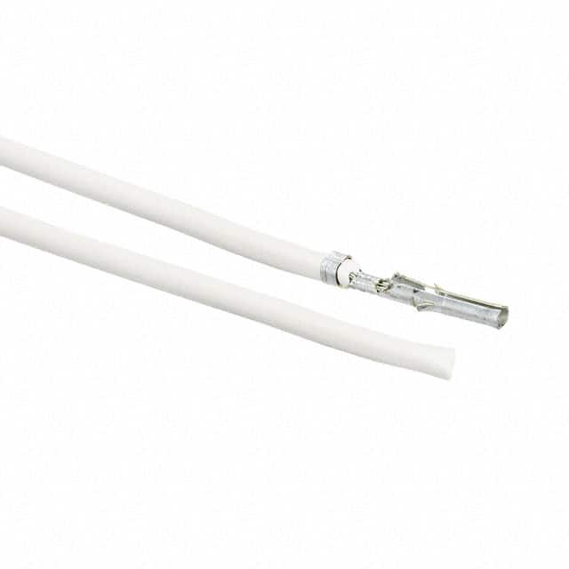 0002061101-12-W9 12" PRE-CRIMP A2103 WHITE