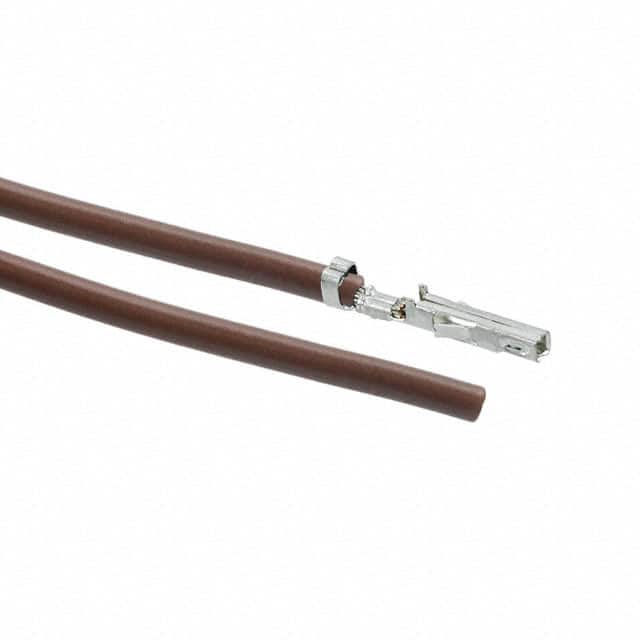 0457501111-04-N9 4" PRE-CRIMP A2064 BROWN