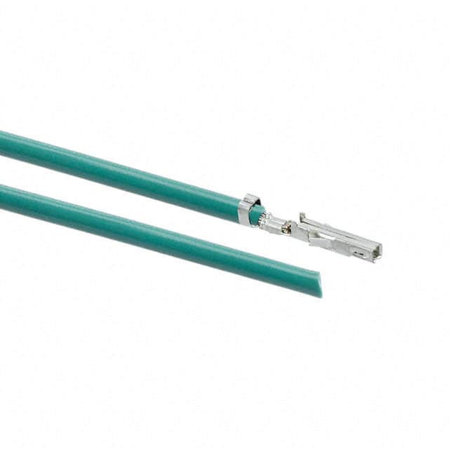0457501111-06-G9 6" PRE-CRIMP A2064 GREEN