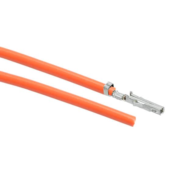 0457501111-04-A9 4" PRE-CRIMP A2064 ORANGE