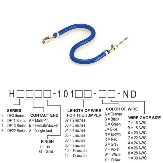 H3ABT-10103-L4 JUMPER-H1506TR/A2015L/H1504TR 3"