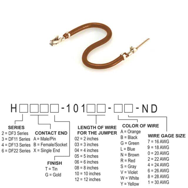 H3ABT-10103-N4 JUMPER-H1506TR/A2015N/H1504TR 3"