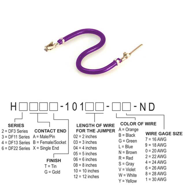 H3ABT-10103-V4 JUMPER-H1506TR/A2015V/H1504TR 3"
