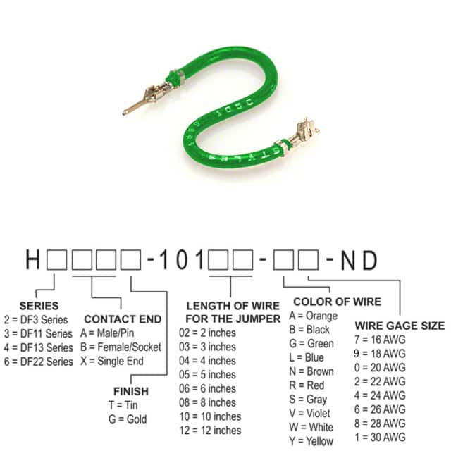 H2ABT-10103-G4 JUMPER-H1502TR/A2015G/H1500TR 3"