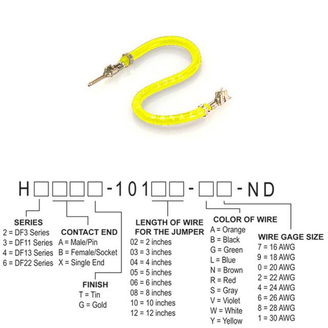 H2ABT-10103-Y4 JUMPER-H1502TR/A2015Y/H1500TR 3"
