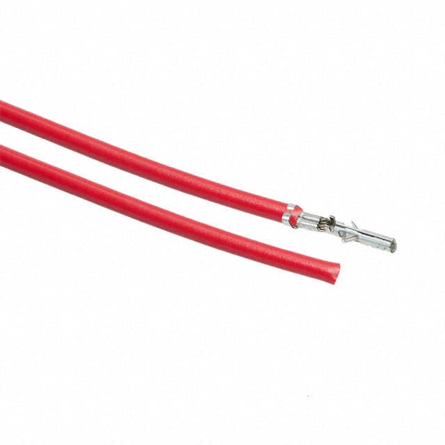 0039000059-06-R9 6" PRE-CRIMP A2064 RED