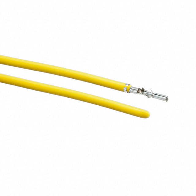 0039000059-08-Y9 8" PRE-CRIMP A2064 YELLOW