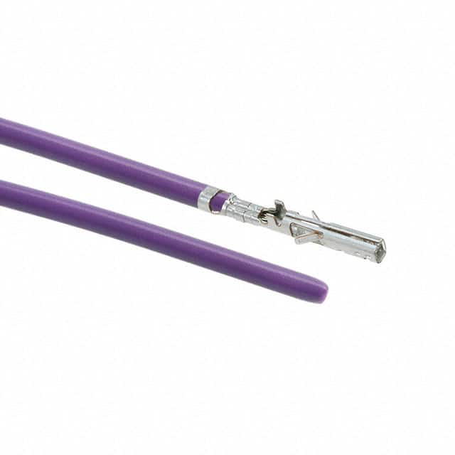 0430300004-06-V6 6" PRE-CRIMP 1853 VIOLET