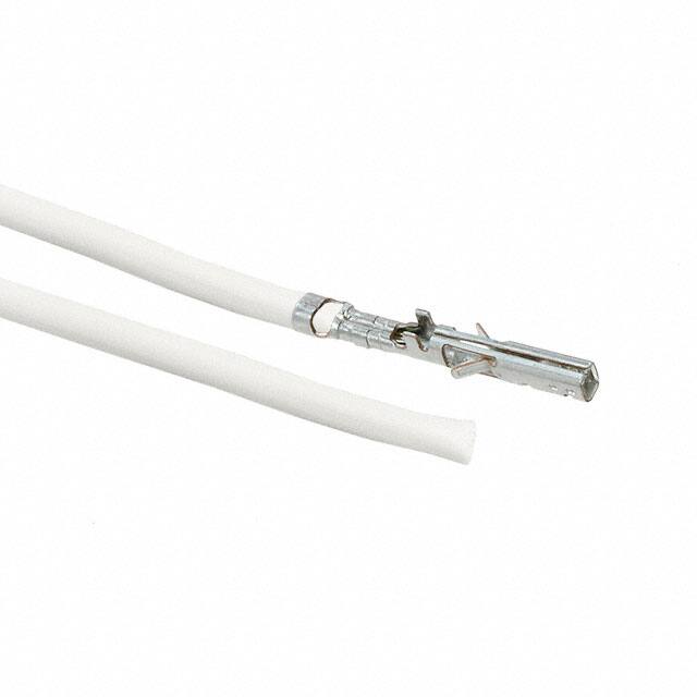 0430300004-08-W6 8" PRE-CRIMP 1853 WHITE