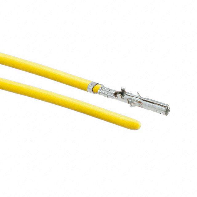0430300004-10-Y8 10" PRE-CRIMP 3048 YELLOW
