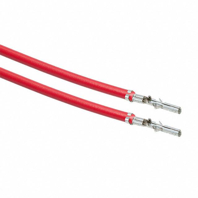 0039000059-04-R0-D 4" PRE-CRIMP A2040 RED