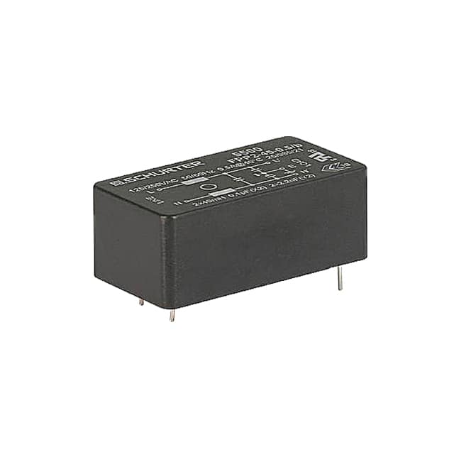 5500.2019 LINE FILTER 125/250VAC 6.5A TH