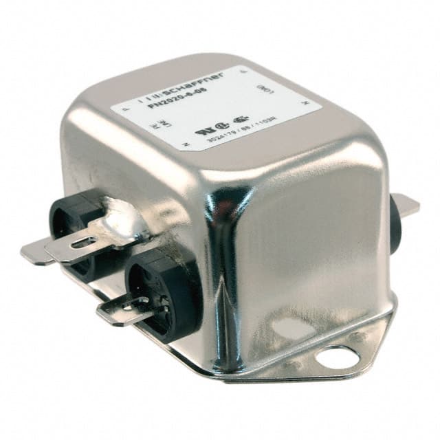 FN2020-6-06 LINE FILTER 250VAC 6A CHASS MNT