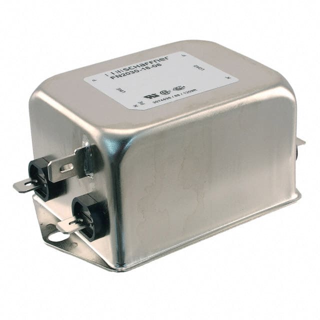 FN2030-16-06 LINE FILTER 250VAC 16A CHASS MNT