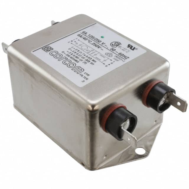 6MV1 LINE FILTER 250VAC 6A CHASS MNT