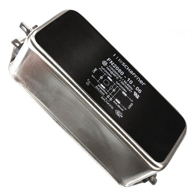 FN2080-10-06 LINE FILTER 110/250VAC 10A CHASS