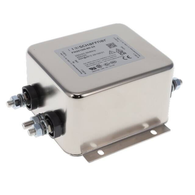 FN2010N-60-24 LINE FILTER 250VDC/VAC 60A CHAS