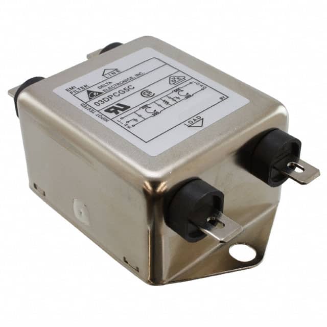 03DPCG5C LINE FILTER 115/250VAC 3A CHAS