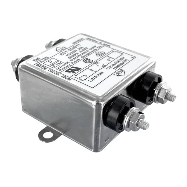 851-20/011 LINE FILTER 115/250VAC 20A CHASS