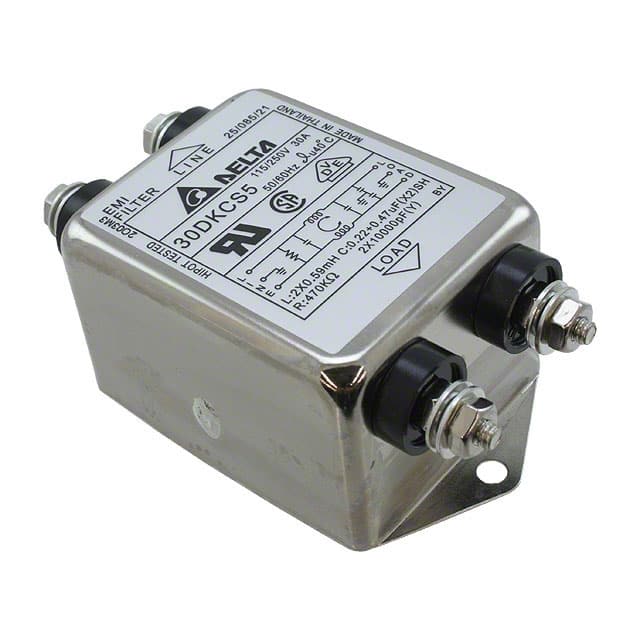 30DKCS5 LINE FILTER 115/250VAC 30A CHASS
