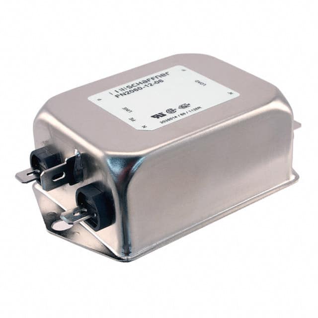 FN2060-12-06 LINE FILTER 250VAC 12A CHASS MNT