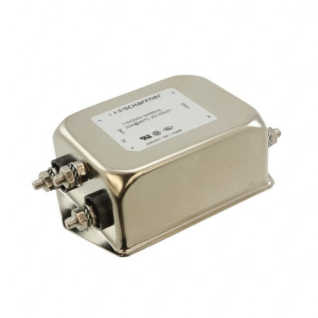 FN2020-20-08 LINE FILTER 250VAC 20A CHASS MNT
