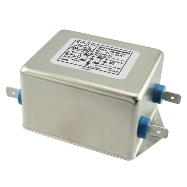 B84113H0000B060 LINE FILTER 250VDC/VAC 6A CHASS