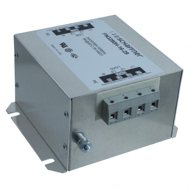 FN3280H-16-29 LINE FILTER 480VAC 16A CHASS MNT