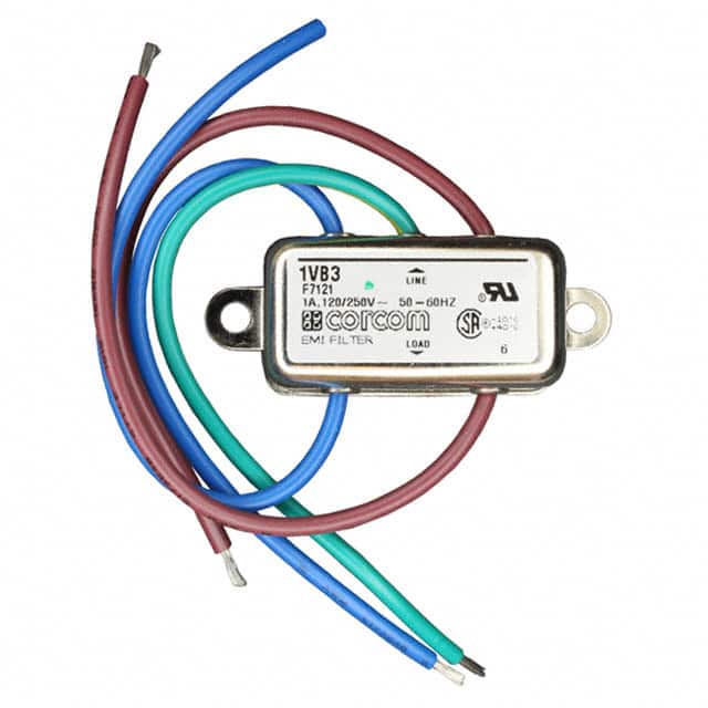 6609021-2 LINE FILTER 250VAC 1A CHASS MNT