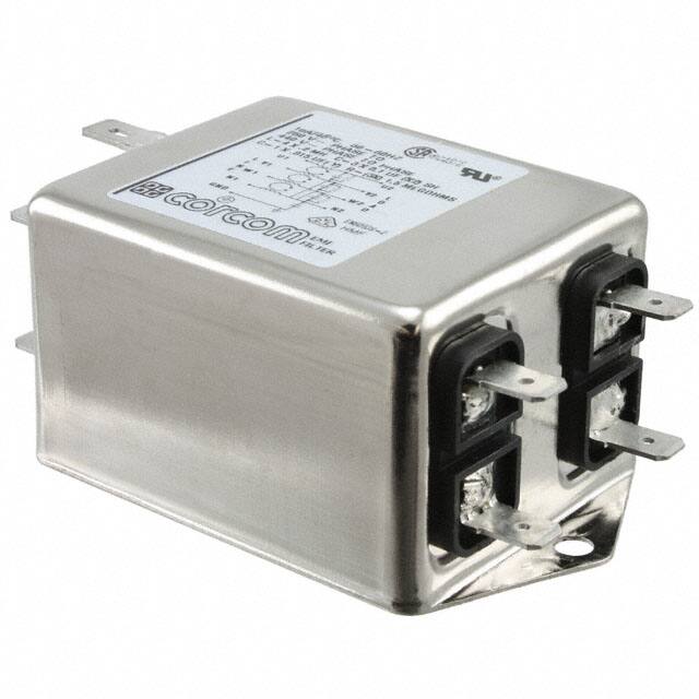 6609066-3 LINE FILTER 10A CHASSIS MOUNT