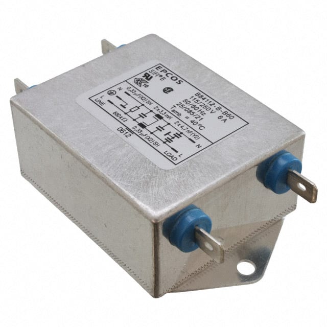 B84112B0000B060 LINE FILTER 250VDC/VAC 6A CHASS