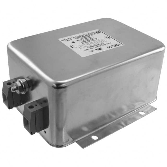12FC10 LINE FILTER 250VAC 12A CHASS MNT